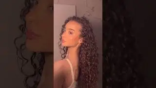 affordable curly hair routine: styling curly hair