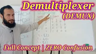 Lecture#47 | Demultiplexer Full Concept | DEMUX | Introduction to Demultiplexer | No Confusion | DLD