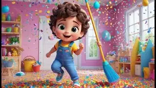 Clean Up Crew Cheer | Energetic Cleanup Song for Kids | Fun Toddler Nursery Rhyme