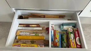 Mutfak Çekmece Düzeni Part 2 🍴 | Düzen, Pratiklik ve İlham Dolu