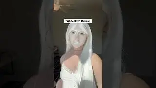 &ldquo;White Goth&rdquo; Makeup Look 🕸️