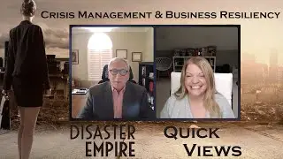 Crisis Management & Business Resiliency w/MIT's w/Steve Goldman #disasterempire #podcast