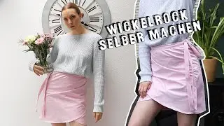Wickelrock einfach selber nähen - ohne Schnittmuster!