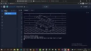 Day 3 Python | Treasure Hunting Game