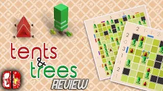 Tent Pitching Puzzler | Tents and Trees - Review (Nintendo Switch)