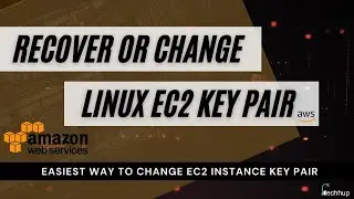 Recover or Change the Lost Key Pair of AWS EC2 Linux