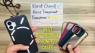 4 Best Affordable, Quality Cases for Nothing Phone (2) 🤩 | Under 1000Rs/10$ | 2024
