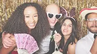 10-19-24 Atlanta Biltmore Ballrooms Photo Booth - Patricia & Jacob's Wedding - Robot Booth
