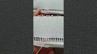 Подвійний прутик #foryou #art #embroidery #lifehacks