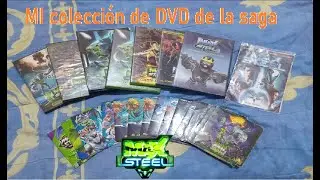 Mi coleccion de DVD de la saga max steel