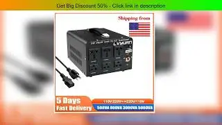 LVYUAN Voltage Converter Transformer 500VA-5000VA Heavy Duty Step Up/Down Transformer with US&EU Ou
