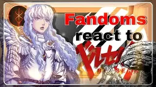 •|| 🪽 ||• Fandoms react to Griffith {• 7/8 || Caska X Guts || ⚠️ 13+ ⚠️ || 🇧🇷 // 🇺🇲 •} •|| 🪽 |•