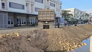 #Perfect  New Project!! Trucks #bulldozer​ #dozer​ #truck​ #megabulldozer​