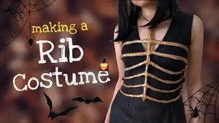 Making a Rib Costume! | DIY Halloween Costume