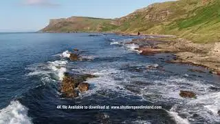Fair Head Atlantic Ocean Co Antrim Coastline Northern Ireland 1 4K