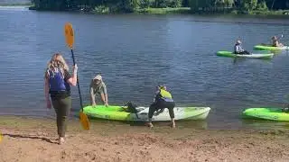 Healing Waters Workshop - paddling session