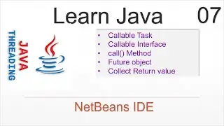 Task Execution via Callable Interface and call method | Java Threads Tutorial #07