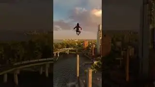 Marvel&rsquo;s Spiderman 2 PS5 4K | Удивительный прыжок веры, эпизод 476 #короткометражный #вирусный