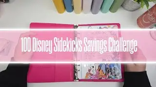Disney Savings Challenge Binder Set Up | 100 Envelope Style | Canadian Cash Stuffer 