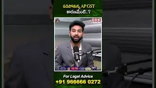 Andhra Pradesh GST Growth | GST reducing | Anchor Kittu |@BRKLawyer