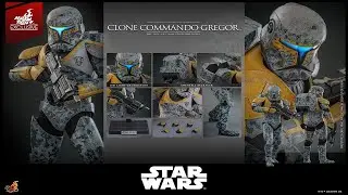 A LOOK AT: Star Wars &ndash; Clone Commander Gregor Figure by Hot Toys