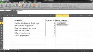 String Manipulation 4: Count the number of words in a string (sentence)