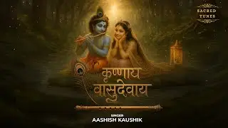 Krishnaya Vasudevaya 108 Times | Powerful Krishna Meditation Chant | Aashish Kaushik | Sacred Tunes