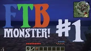 Feed the Beast Monster #1 With @IamSp00n on the newly reset #Hermitcraft!
