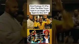 Rare Footage of 2Pac after the Mike Tyson Fight the Night He got Killed