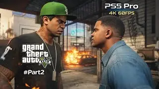 GTA V PS5 Pro Gameplay &ndash; UNREAL 4K Graphics & 60FPS HDR 🤯 | Story Mode Part 2