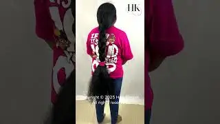 Thick Hair Queen Photoshoot | Chubby Rapunzel&rsquo;s Massive Bun, Thick Dense Braids & Ponytail Looks