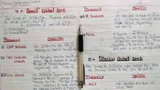 8085 microprocessor instruction set & programming lect- 53,(Branch and Mechine control instructions)