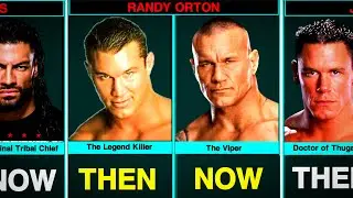 Greatest WWE Wrestlers Characters : Then Vs Now Transformation 