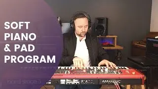 Soft Piano and Pad Sound Demo and Program Details - FREE Nord Stage 3 Worship Program!