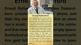 ernest rutherford biography #englishlistening #motivation #learnenglish #history #easyenglish #esl