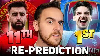 REPREDICTING THE PREMIER LEAGUE TABLE!
