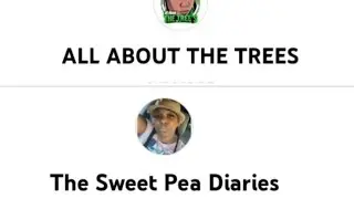 All about the treez, Sweet Pea Diaries + other Content creators #JMT