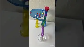 Marble run Magic #satisfying #marblesofig #oddlysatisfying