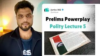 Complete Revision for UPSC Prelims 2026 | Lecture 5 - Indian Polity