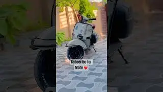 Chetak modified in India ❤️💪 #chetakmodified #chetak #scooter #modified #shorts #viral