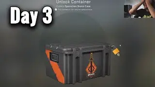 Opening a BRAVO case til I GET a Fire Serpent... DAY 3