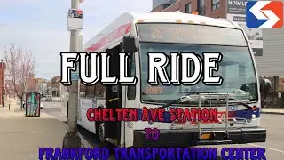 SEPTA 2014 NovaBus LFS HEV #8626 On Route 26! (FULL RIDE)