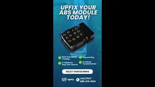 UpFix ABS Module Repair #shorts
