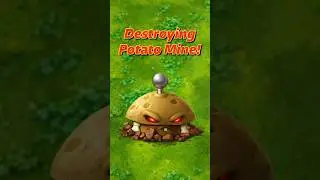 Fusion Plants 407: Destroying Potato Mine! Pvz fusion 3.3 New Update Plant #pvzfusion #mobilegame