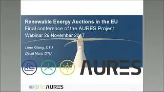Renewable Energy Auctions in the EU: Final findings AURES project