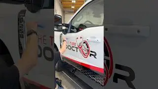 Новая оклейка грузовика Tire Doctor завершена!