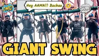 FIRST GIANT SWING OF NEPAL 🤩 SCARIEST SECONDS OF OUR LIFE 🥶 || Abishek Gurung ft. My Friends