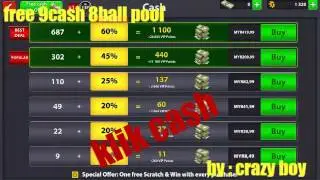 Free cash 8 ball pool trik