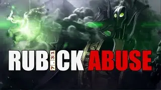 NEW RUBICK ABUSE WITH AGHANIM'S SCEPTER // NEW  PATCH 7.31 DOTA 2