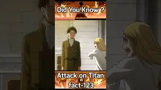 Did You Know in S3 episode 10 |Attack on Titan fact-123| #shorts #animefact #aotfacts